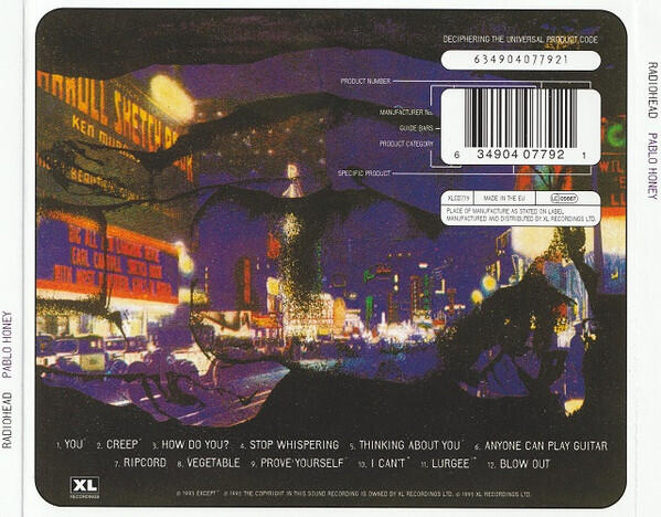 Radiohead - Pablo Honey