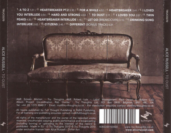 Alice Russell - To Dust