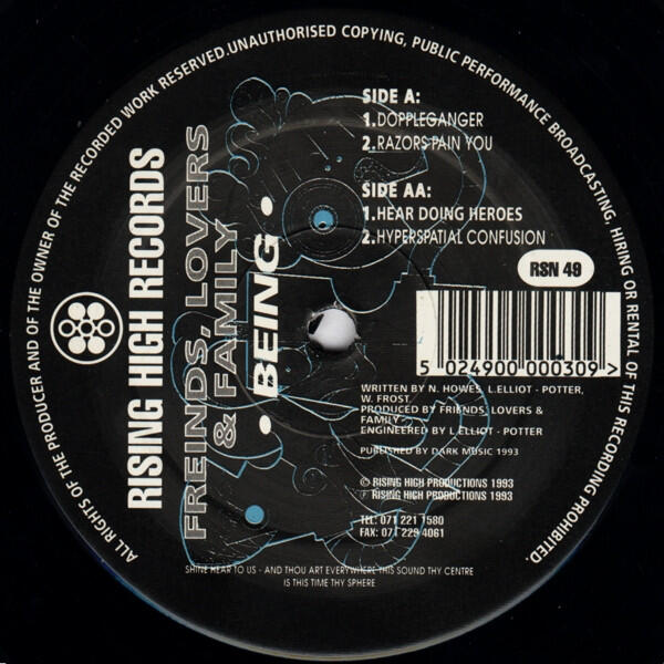 Friends, Lovers & Family - Being