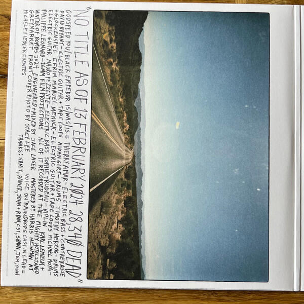 Godspeed You! Black Emperor – No?Title As Of 13 February 2024 28,340 Dead