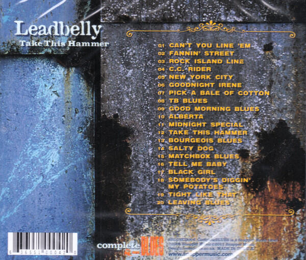 Leadbelly - Take This Hammer