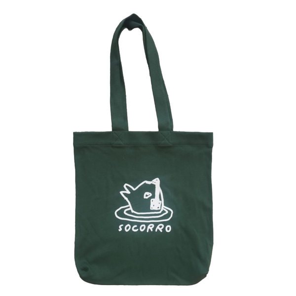 Tote Bag Verde / Branco