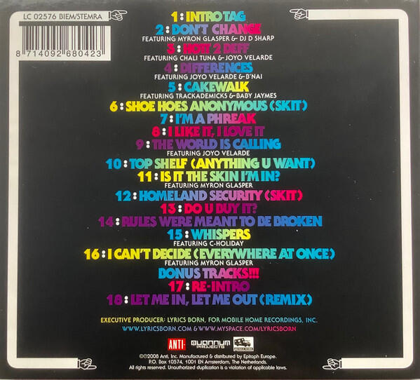 Lyrics Born – Everywhere At Once