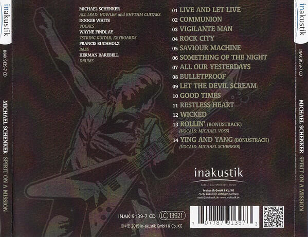 Michael Schenkers Temple Of Rock - Spirit On A Mission