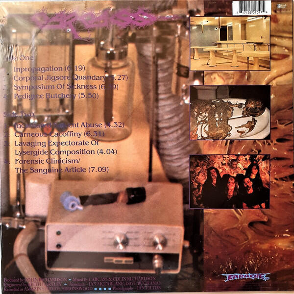 Carcass - Necroticism (Descanting The Insalubrious)