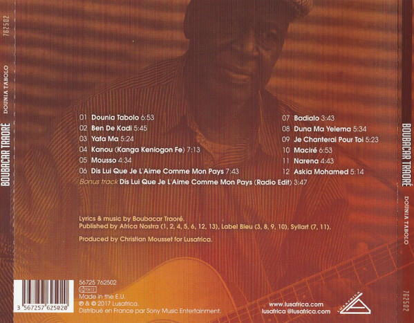 Boubacar Traoré - Dounia Tabolo