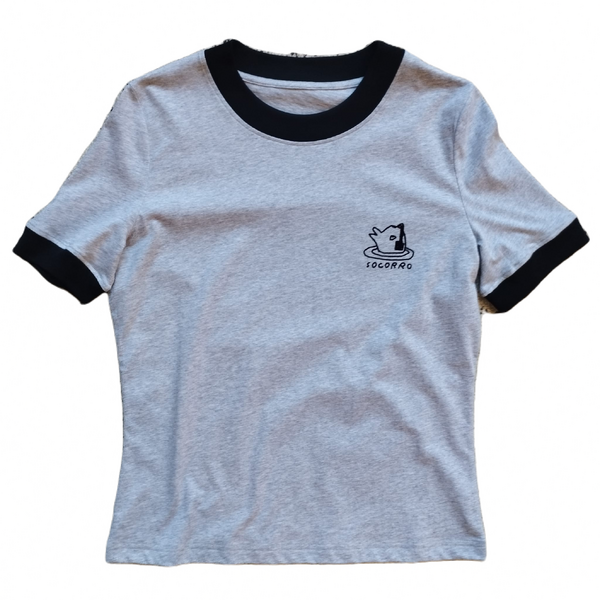 T-shirt Socorro Mulher / Preto