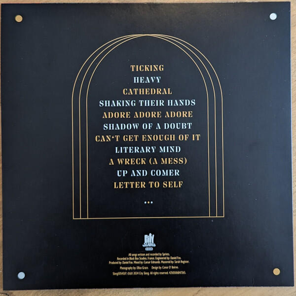 Sprints - Letter To Self