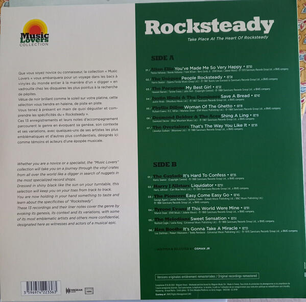 Various - Rocksteady (Take Place At The Heart Of Rocksteady)