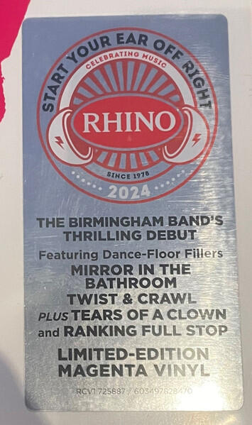 The Beat (2) - I Just Can't Stop It