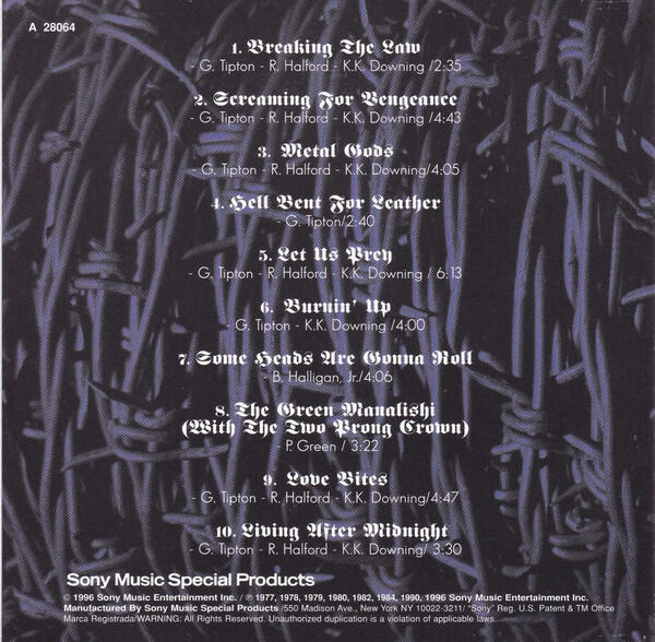 Judas Priest – Prisoners Of Pain