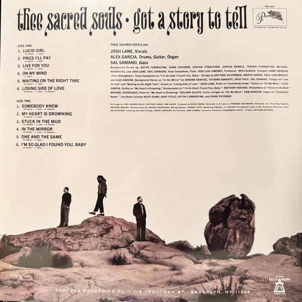 Thee Sacred Souls – Got A Story To Tell